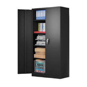 Metal Storage Cupboard Cabinet File Steel Cabinets for Office, Garage, Home