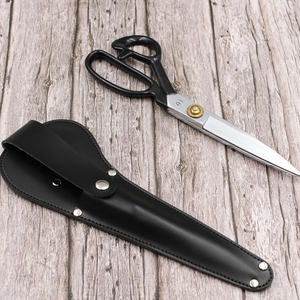 Màu Đen Cắt Kéo Túi Xách Tay PU Da Tóc Kéo Hiển Thị Bìa Pouch Cắt Phụ Kiện Chủ Quà Tặng Cho Thợ Cắt Tóc - Product Image 1