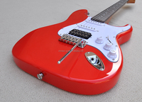 Gitar Elektrik Flyoung Red 6 Senar Harga Murah Pickup SSH Neck Maple Roasted