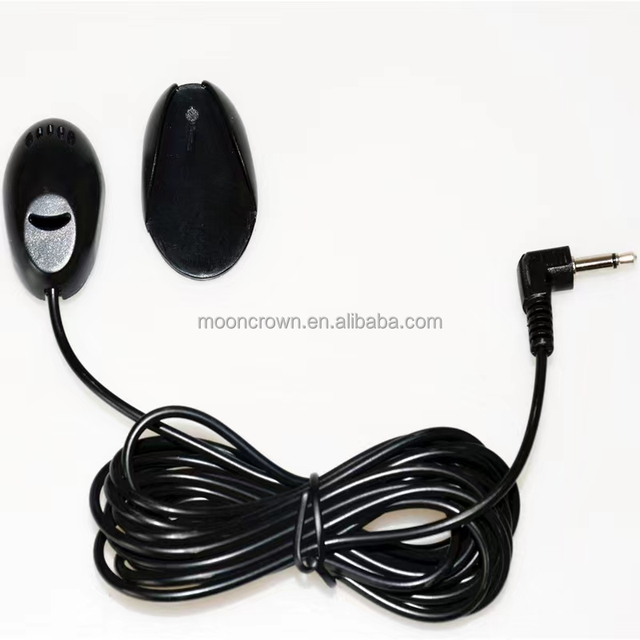 3.5mm Plug Car External Microphone 2.5mm Wired Gps Navigation Mic Mike Microfonos Clip Car Microphone for Car Vehicle Radio GPS