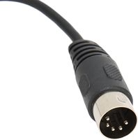 Câble adaptateur convertisseur de clavier DIN5 mâle vers Mini DIN6 PS/2 femelle, DIN5 5 broches vers MDIN6 6 broches M/F pour PC Mac Linux