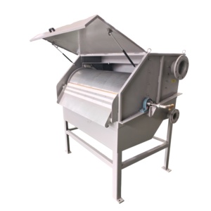 فلتر بركة بشاشة أسطوانية دوارة أوتوماتيكية WTP ETP STP شاشة دقيقة ثابتة - Product Image 6