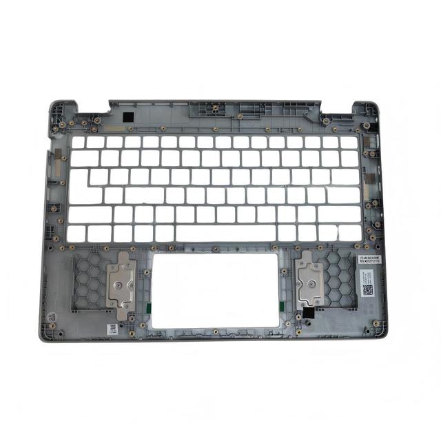 Laptop Palmrest for PC14250 0KXWD9 Notebook Upper Case Palm Rest Top C Shell Cover Keyboard Frame Without Touchpad Silver