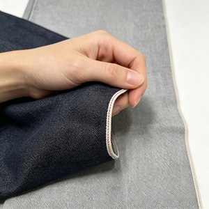 Tissu sergé en denim japonais selvedge 100 % <span class=keywords><strong>coton</strong></span> 16,5 oz, lourd, résistant au rétrécissement, style vintage brut, pour garçons et filles, vente en gros - Product Image 2