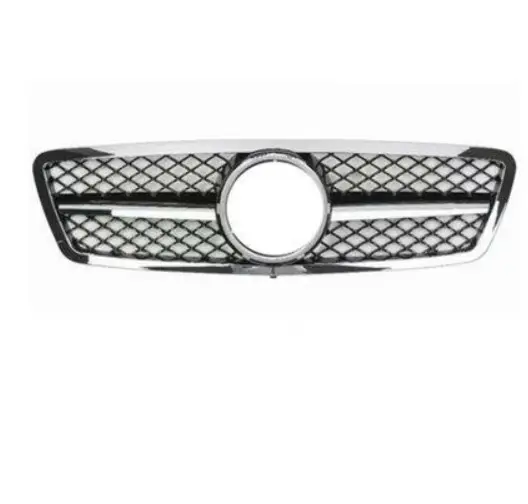 Harga Grosir W203 Gril Kit Bodi Mobil 2000-2006 Suku Cadang Grille Depan Mobil Untuk Benz