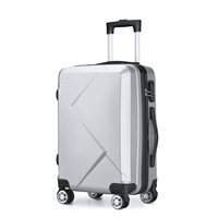 Koowo Prix bon marché ABS PC valise à bagages valise bagages en plastique Voyage chariot sac ensemble