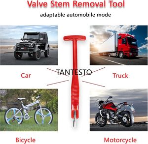 Herramienta de extracción de vástago de válvula de neumático de <span class=keywords><strong>coche</strong></span>, extractor de vástago de válvula de neumático sin <span class=keywords><strong>arañazos</strong></span> y kit de instalación - Product Image 6