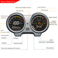 Velocímetro Digital para Motocicleta, Repuesto de Fábrica para Honda CG Titan 150 Fan150, Pantalla LCD
