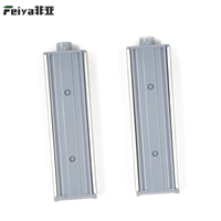 Système de loquet de porte d'armoire à ouverture par pression avec amortisseur - Accessoires de meubles adaptés aux placards