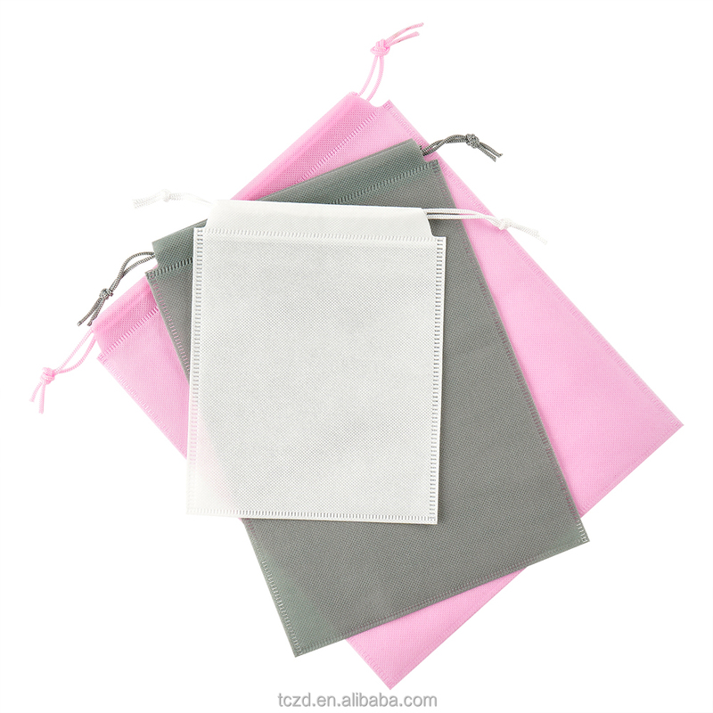 Custom Non Woven Drawstring Dustproof Pouch