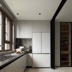 Meuble TV, armoire, table à manger au design moderne et minimaliste personnalisé pour la décoration intérieure de salon, chambre à coucher, hôtel de style américain - Product Image 4