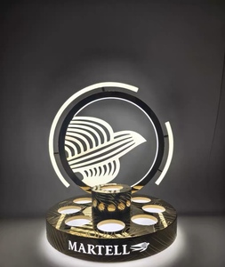 Penyangga Botol Akrilik LED, Lampu LED, Rak Display Botol Minuman Keras/Champagne VIP untuk Pesta Ulang Tahun, Bar, Hotel, Klub Malam - Product Image 3