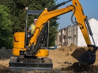 Excavatrice géante de 50 tonnes, super grande, 950E, machine robuste pour les travaux miniers industriels