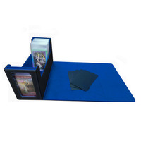 Boîte de rangement de luxe en cuir PU à 40 compartiments avec fenêtre en acrylique pour cartes gradées PSA BGS, boîte de présentation pour collection TCG