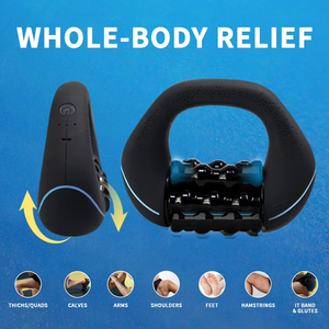 Masseur automatique sans fil intelligent pour la récupération musculaire, rouleau de massage des tissus profonds, machine de massage percussive électrique - Product Image 5