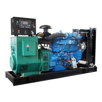 Groupe électrogène diesel commercial à refroidissement par eau, type ouvert, 20 kW, 30 kW, 50 kW, 100 kW, triphasé 380 V, avec moteur
