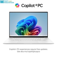 UX5606 UM5606 untuk ASUS ZenBook S 16 Air 2025 Intel Core Ultra 7 258V AMD Ryzen AI 9HX 370 OLED 2.8K 120Hz 16" 1.1cm Putih/Abu-abu