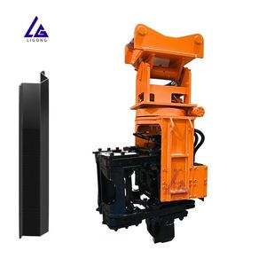 Marteau vibro-compacteur latéral pour excavatrice, haute efficacité, pour le soutien de grands fossés de fondation et les travaux de pieux de soutènement - Product Image 6