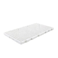 Panneaux de sol en plastique PP pour volailles, mailles de drainage des excréments de poulet, tapis d'élevage pour canards et oies, équipement antidérapant épaissi