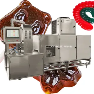 automatic commercial gummy candy machine gummy bear maker jelly candy equipment for sale