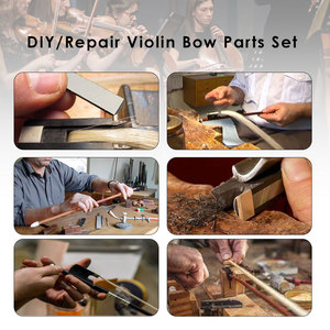 Kit de grenouillère pour <span class=keywords><strong>archet</strong></span> de <span class=keywords><strong>violoncelle</strong></span> de luthier avancé, grenouillères en ébène de qualité supérieure, œillets pour un remplacement transparent sur les archets <span class=keywords><strong>4</strong></span>/<span class=keywords><strong>4</strong></span> et <span class=keywords><strong>3</strong></span>/<span class=keywords><strong>4</strong></span> - Product Image 5