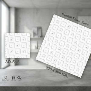 Prix d'usine de qualité indienne pour l'exportation Carreaux de sol en céramique glaçure 3D numérique 12x12 30x30 300x300 40x40 16 400x400 Prix bon marché - Product Image 1
