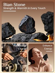 เครื่องมือขูดหน้ากัวซาหยกดำ สำหรับนวดหน้า คอ ไหล่ หลัง <span class=keywords><strong>ขา</strong></span> นวดตัวเต็มรูปแบบ แผ่นกัวซา เครื่องมือขูดผิว - Product Image 3