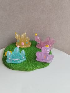 Miniaturas <span class=keywords><strong>de</strong></span> Resina que Brillan en la Oscuridad, Modelos <span class=keywords><strong>de</strong></span> Mini Castillos <span class=keywords><strong>de</strong></span> Color Transparente para Llaveros, Colgantes, Accesorios <span class=keywords><strong>de</strong></span> Bricolaje - Product Image 4