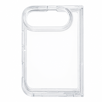 Coque transparente pour iPhone Duo, hybride acrylique TPU, protection intégrale de la charnière, fine, antichoc, impression personnalisée, compatible ODM