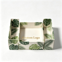 Emballage personnalisé avec logo OEM pour cosmétiques de luxe, boîtes cadeaux cosmétiques noires personnalisées, boîtes magnétiques pour emballages de parfums
