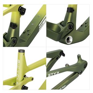 Bicicleta de Montaña <span class=keywords><strong>STYX</strong></span> para Descenso Todoterreno con Cuadro de Fibra de Carbono, Suspensión Trasera Suave y Eje Pasante de Aleación/Aluminio - Product Image 4