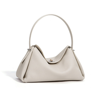 Nouveaux sacs à main en cuir véritable pour femmes, sacs oreillers décontractés et élégants en cuir de vachette, sacs à bandoulière pour dames, sacs sous le bras