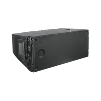 Sistema de Altavoces Line Array Activo HDL 20A de 10 Pulgadas para Espectáculos, Altavoz Bidireccional de Plástico con Impedancia de 8 Ohmios