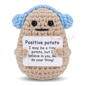 Pocket Hug Mini crochet de 62 modèles de jouets positifs pour pommes de terre Carte d'affirmation positive Poupées au crochet pour plantes de cornichons - Product Image 4