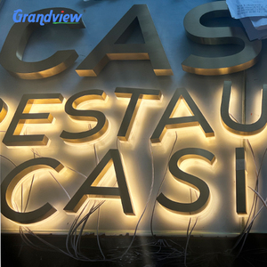 Lettere LED Retroilluminate 3D Personalizzate di Alta Qualità, Insegne Illuminate <span class=keywords><strong>per</strong></span> Uso Interno ed <span class=keywords><strong>Esterno</strong></span> - Product Image 2