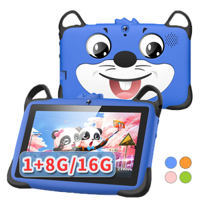 جهاز لوحي مخصص للأطفال مقاس <span class=keywords><strong>7</strong></span> بوصات مع تطبيقات تعليمية مثبتة مسبقًا، جهاز لوحي تعليمي للأطفال بسعة 1+8 جيجابايت أو 1+16 جيجابايت يعمل بنظام أندرويد للتعليم - Product Image 1