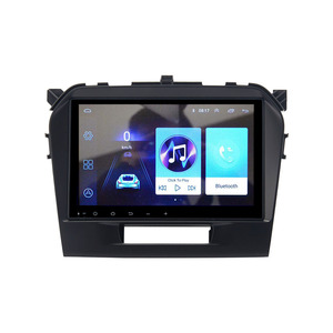 Autoradio Android 9 pouces avec navigation, caméra de recul, vidéo, radio, fonction miroir, Bluetooth pour Vitara 2016 2017 - Product Image 1