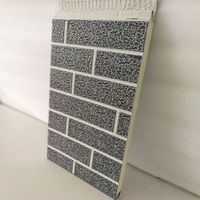 Panneaux muraux extérieurs en métal AGM écologiques, légers, modernes et de haute qualité, isolation thermique en polyuréthane sandwich