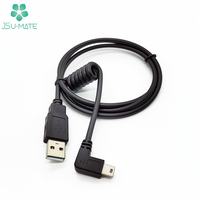 Cámara de video digital Mini Cable USB Tipo a Mini B Cable de cargador macho Cable USB 2,0 para PSP PlayStation 3 Controlador PS3