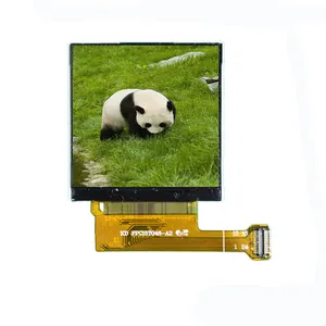 Módulo ips quadrado tft lcd, tela de 1.54 polegadas fqvga quadrado tft