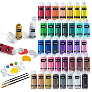Meilleure Vente 2025 – <span class=keywords><strong>Peinture</strong></span> <span class=keywords><strong>Acrylique</strong></span> en Gros pour Artistes Débutants, Marque Privée, pour Coulage d'Eau et d'Huile, Set de <span class=keywords><strong>Peinture</strong></span> sur Verre 30ml - Product Image 1