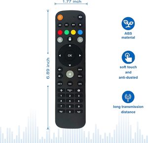 Control Remoto de Repuesto Compatible con BuzzTV Android <span class=keywords><strong>IPTV</strong></span> Box XPL1000 XPL1500 XPL1900 XPL2000 XPL3000 XPL 1000 XPL3000 - Product Image 1