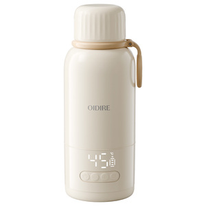 Oidire Portable Formula Cup 500ml Battery Replaceable Wireless <b>Heating</b> Bottle For Baby Travel Use - Product Image 2