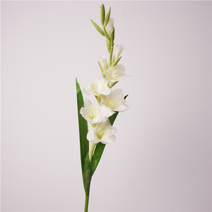 Flores de Gladiola de Gel Suave al Tacto Realista de Alta Calidad de 107 cm, al por Mayor, para Decoración de Halloween, Navidad, Bodas, Hoteles y Hogares - Product Image 6