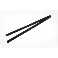 Cravate personnalisée en polyester tissé, couleur unie, coupe slim et étroite, avec logo personnalisé, fabrication en usine