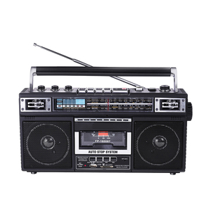 Factory Custom Retro Cassette Recorder Player, AM FM SW Radio, <b>USB</b> TF Slot Rechargeable Boombox for Camping Gift - Product Image 2
