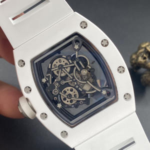 Reloj Mecánico de Alta Calidad KV Factory, Reloj de Cerámica Blanca RM011 de Moda, Reloj de Hombre de Primera Calidad - Product Image 6