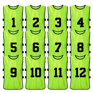 Custom Football <b>Training</b> Vest Scrimmage Team Sports Pinnies Jerseys Adult Basketball Soccer <b>Bibs</b> Practice Jerseys Summer 100% - Product Image 1