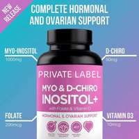 OLLI Marque privée Vitamine Myo Inositol et D Chiro Inositol Complément alimentaire pour adultes 2 bonbons par portion