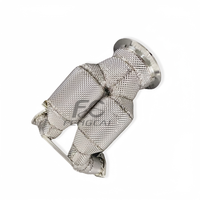 Tuyau d'échappement haute performance en acier inoxydable sur mesure pour Audi S4 S5 B9 3.0T 2019-2024, collecteur d'échappement pour augmenter la puissance de la voiture